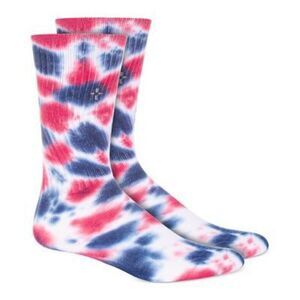 Sun + Stone Men's Tie Dye Eco-Friendly Crew Socks